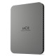 LaCie Mobile Drive Secure disco duro externo 4000 GB Gris